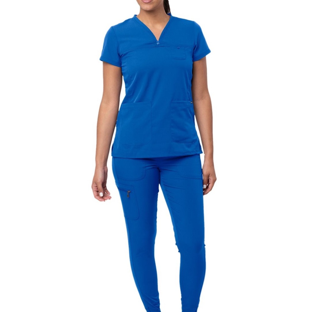 Royal blue Scrub Set